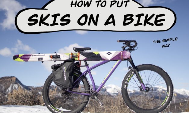 How to Attach Skis to a Bike