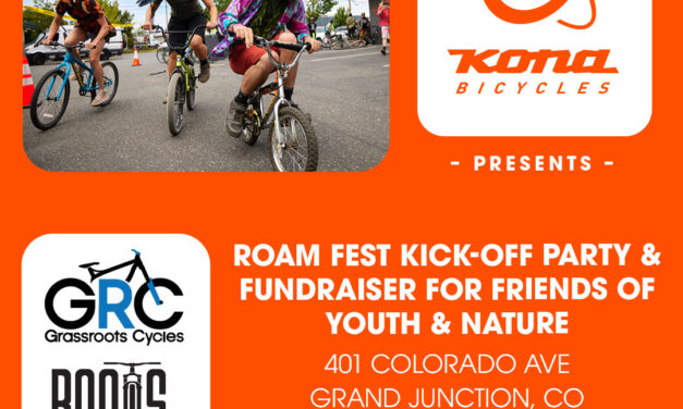 Roam Fest Kickoff Party & Fundraiser For Friends of Youth & Nature!